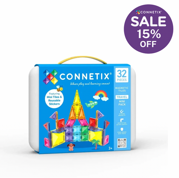 Travel Mini Pack 32 pc - Connetix Tiles