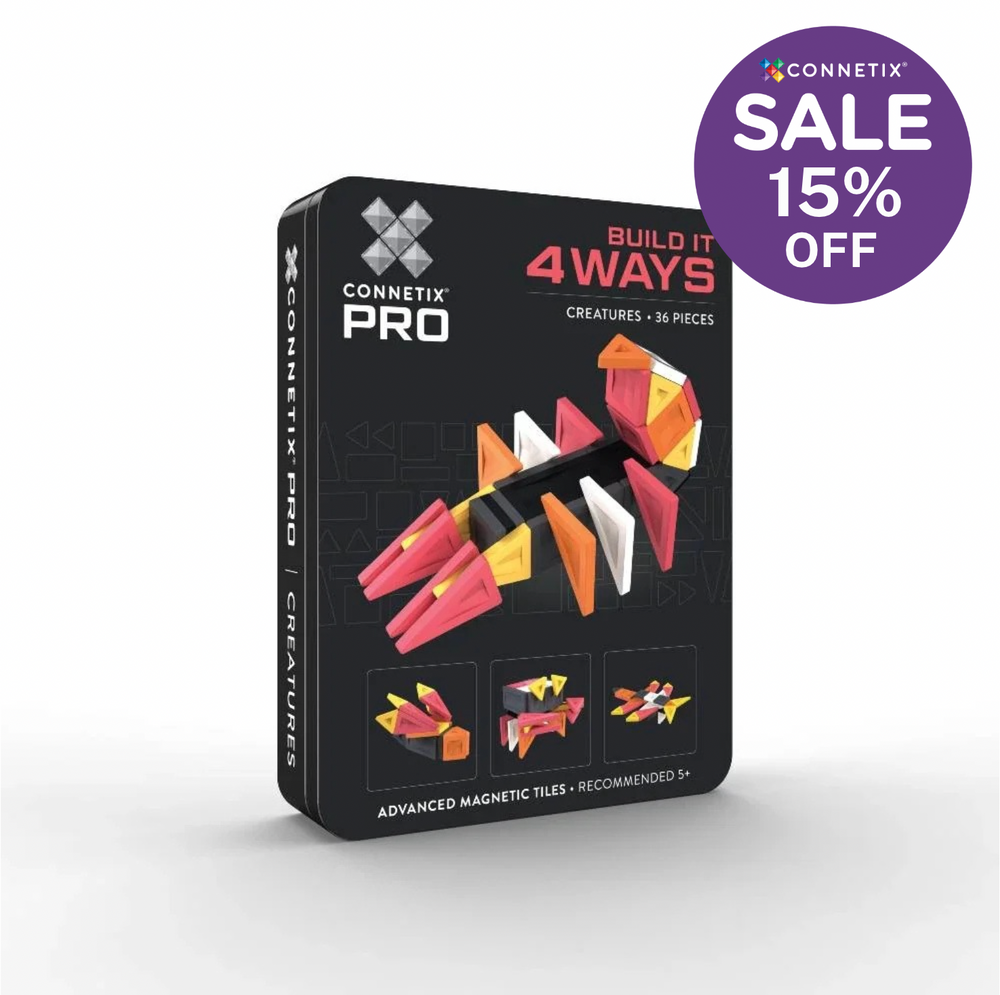 PRO Build It 4 Ways Creatures Pack - 36 Piece - Connetix