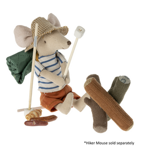 Bonfire Set for Hiker Mouse - Maileg
