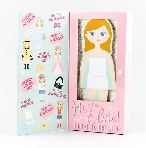 Magnetic Dress Up Doll – Elsie - Floss & Rock