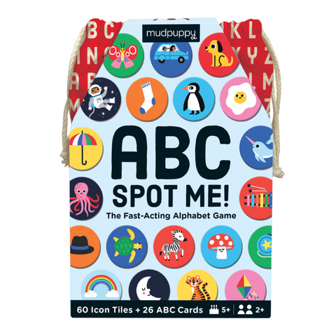 Alphabet Game - ABC Spot Me - Mudpuppy