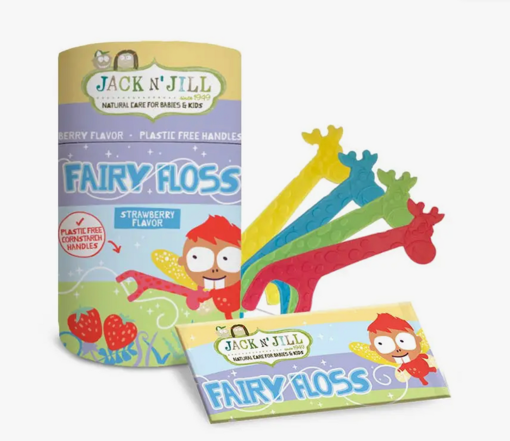 *Biodegradable Floss Picks 30pcs - Jack N Jill