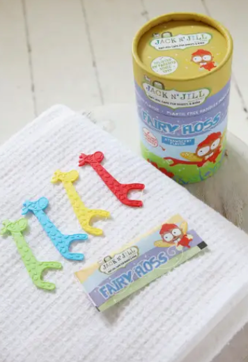*Biodegradable Floss Picks 30pcs - Jack N Jill