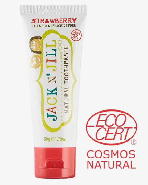 Natural Toothpaste - Strawberry- Jack N Jill