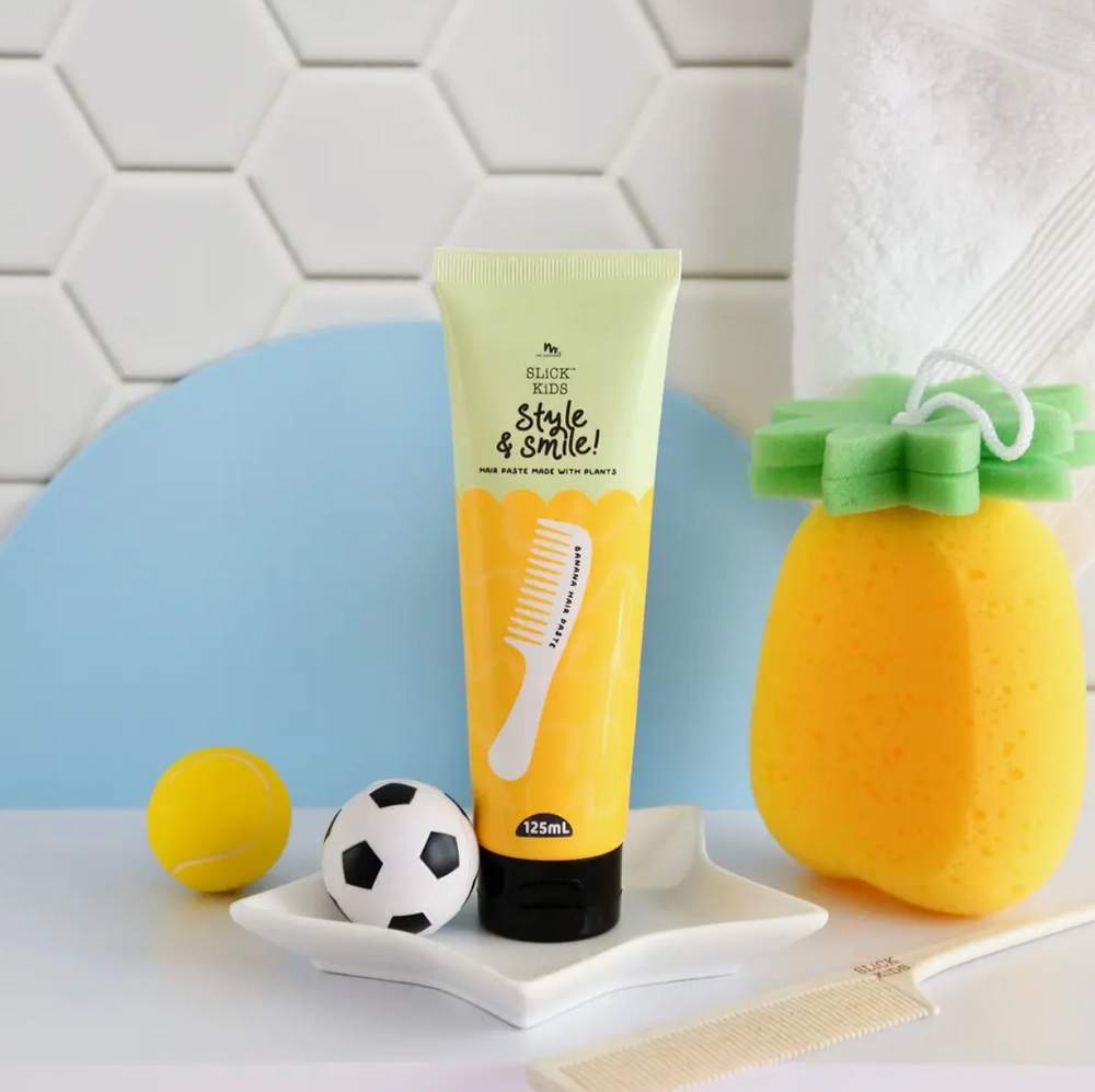 Natural Plant Based Hair Paste Fresh Coconut and Zesty Lime - No Nasties