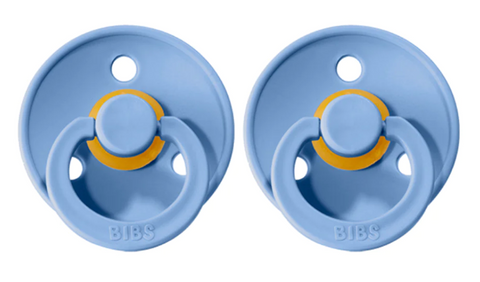 Bibs Dummies - Size One - Sky Blue - BIBS Denmark