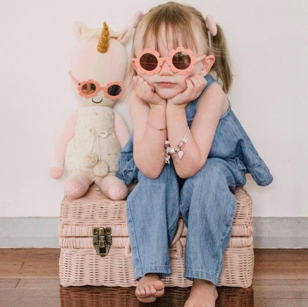 Flower Sunglasses - Peachy Keen - Polarized Babiators