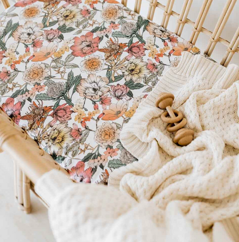 Cream Diamond Knit Baby Blanket - Snuggle Hunny Kids