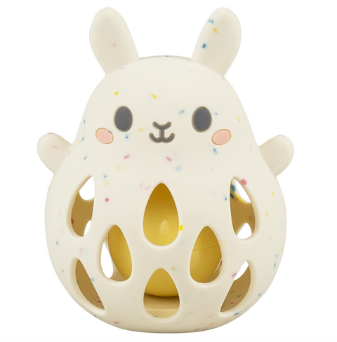 Silicone Rattle - Bunny - Tiger Tribe