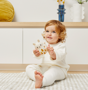 Silicone Rattle - Bunny - Tiger Tribe