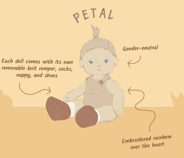 Dinkum Doll Petal - Olli Ella