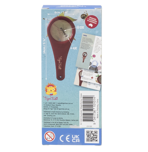 Explorer Magnifying Glass - Tiger Tribe