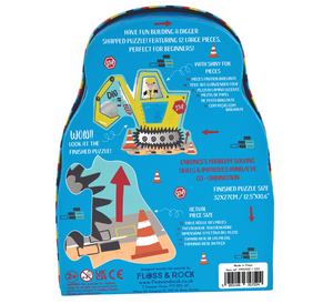 12 Pc Puzzle – Construction - Floss & Rock
