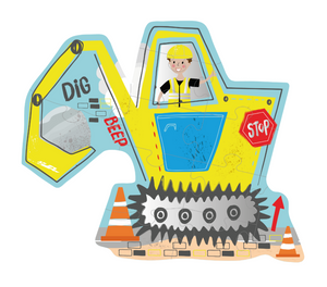 12 Pc Puzzle – Construction - Floss & Rock