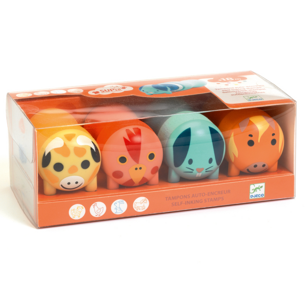 Farm Animal Stamps for Little Ones - Djeco