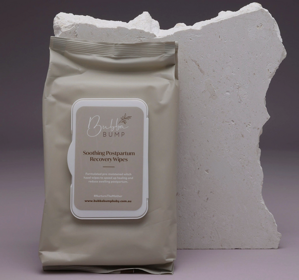 Postpartum Witch Hazel Recovery Wipes - Bubba Bump