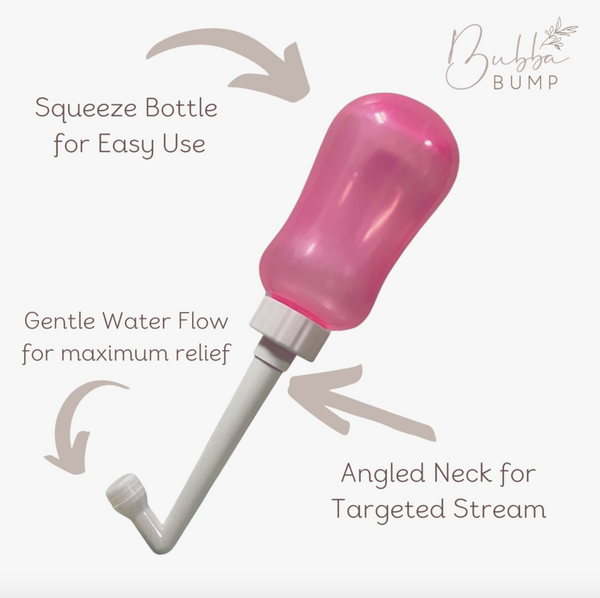 Upside Down 360Ml Peri Bottle For Postpartum Healing - Bubba Bump