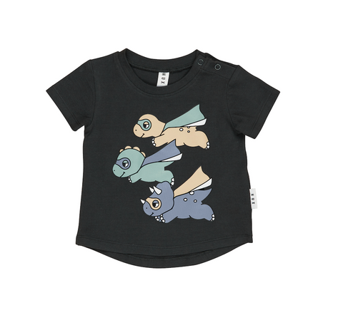 Dino's to the Rescue T-Shirt Top - Huxbaby DISCOUNTED