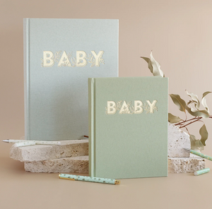 Baby Journal Pistachio - Fox & Fallow”