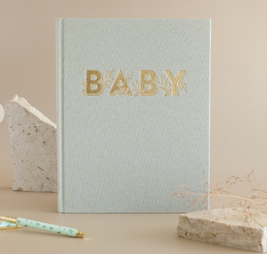 Baby Journal Pistachio - Fox & Fallow”