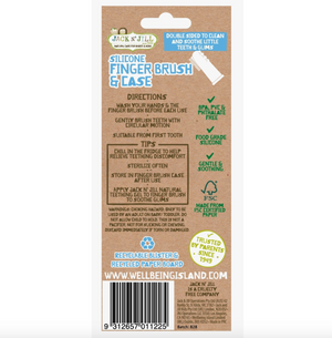 Jack N Jill Silicone Finger Brush - Stage 1 - Jack N Jill