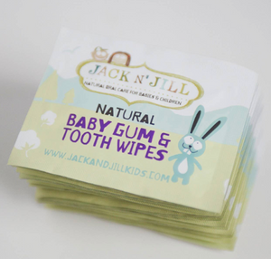 Natural Baby Gum & Tooth Wipes - Jack N Jill DISCOUNTED
