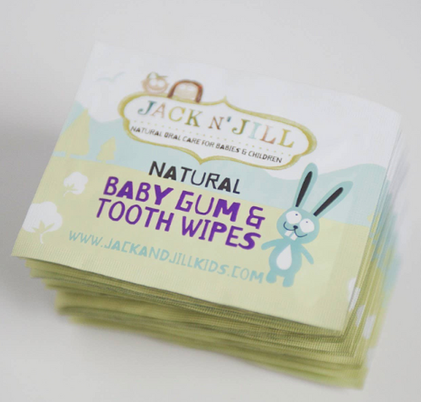 Natural Baby Gum & Tooth Wipes - Jack N Jill DISCOUNTED