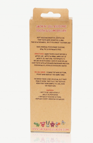 Silicone Toothbrush 2-5 years - Jack N Jill