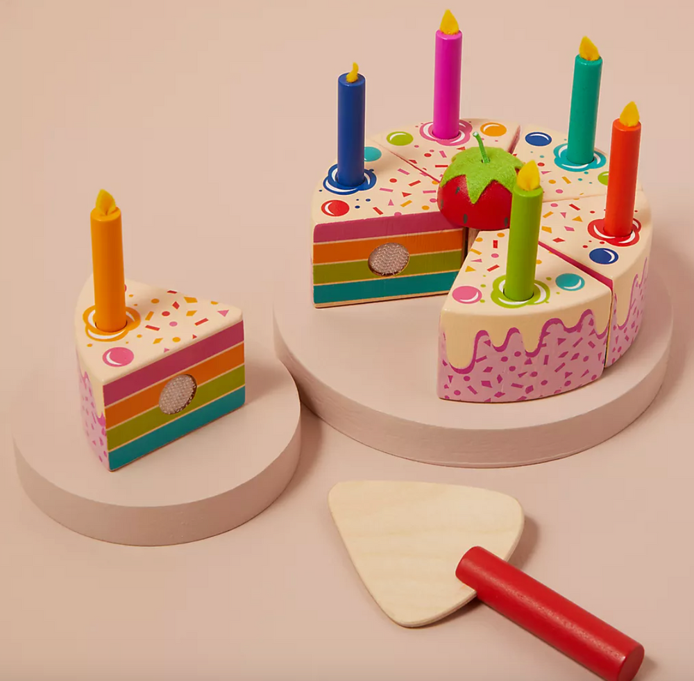 Rainbow Birthday Cake - Tender Leaf Toys