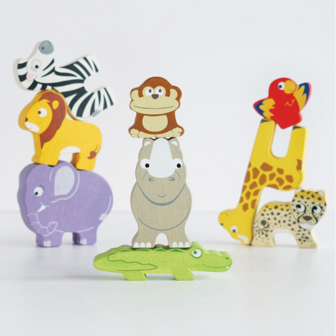 Wooden Stacking Animals- African - Le Toy Van