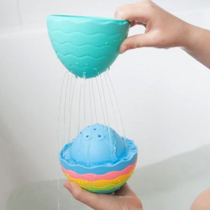 Stack & Pour Bath Eggs - Tiger Tribe - Eco