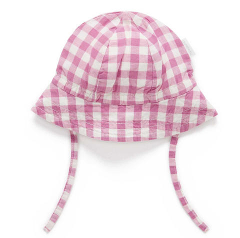 Penny plaid top bucket hat