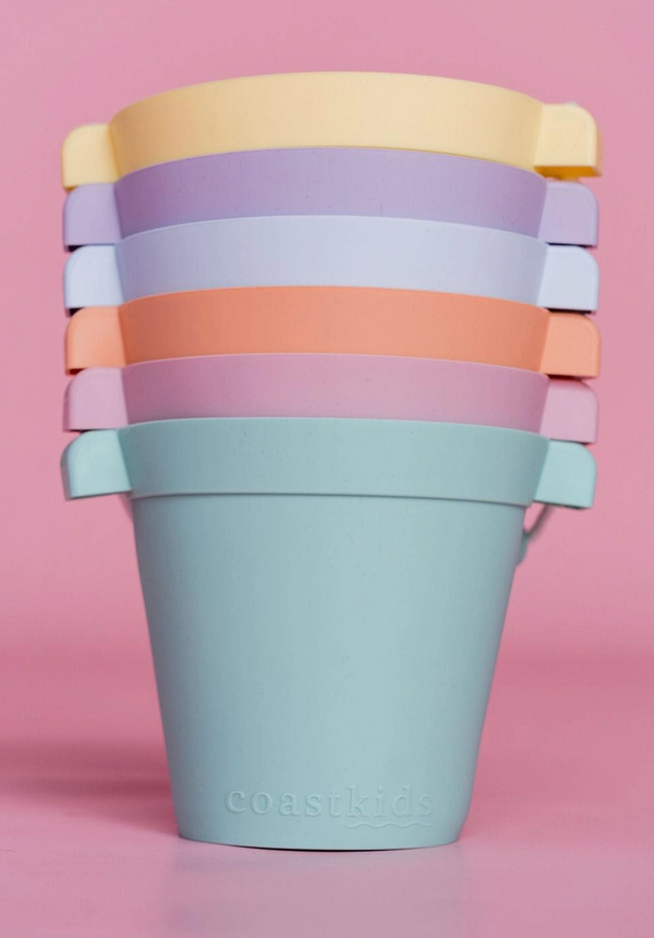 Beach Bucket - Palm Blue - Coast Kids DISCOUNTED