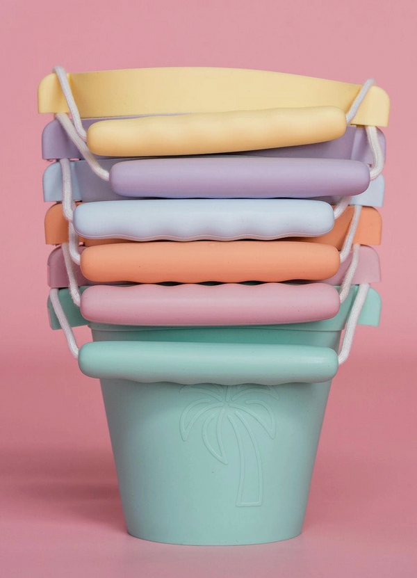 Beach Bucket - Palm Blue - Coast Kids DISCOUNTED