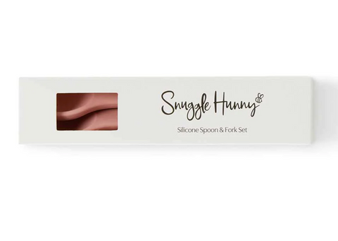Silicone Cutlery Set - Rose - Snuggle Hunny DISCOUNTED