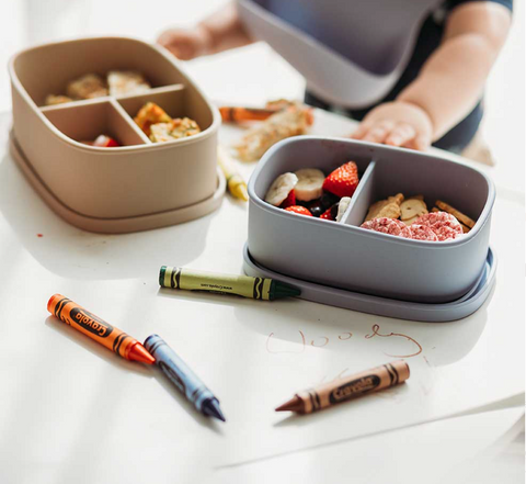 Silicone Medium Lunch Box - Zen - Snuggle Hunny DISCOUNTED