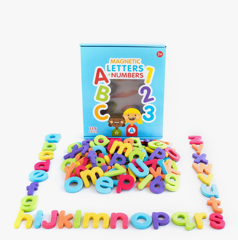 Magnetic Letters & Numbers - Curious Columbus