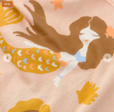 Mermaids Blanket - Fox and Fallow