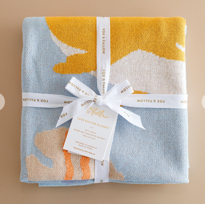 Ocean Creatures Blanket - Fox and Fallow