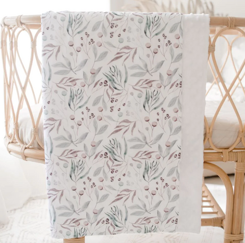 Snuggle Blanket - Botanical - Bambella Designs