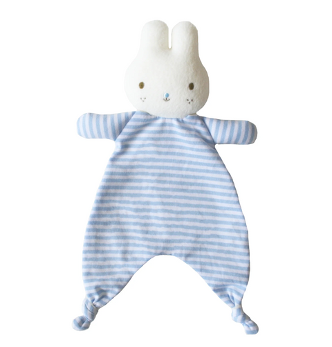 Baby Bunny Comforter Blue Stripe - Alimrose