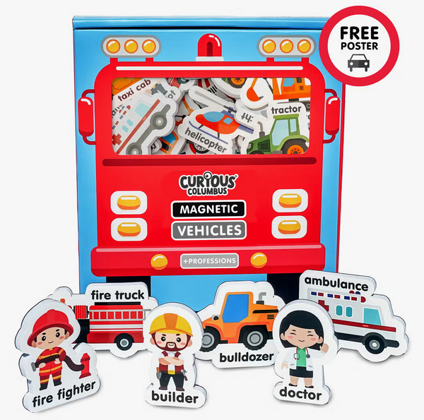 Magnetic Vehicles and Professions - Curious Columbus