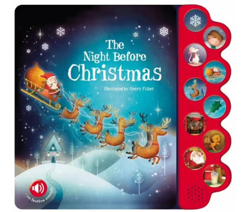 The Night Before Christmas - 10 button sound book