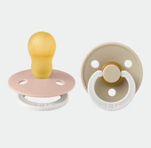 Bibs Dummies - Size Three - Night Glow Blush/Vanilla - BIBS Denmark