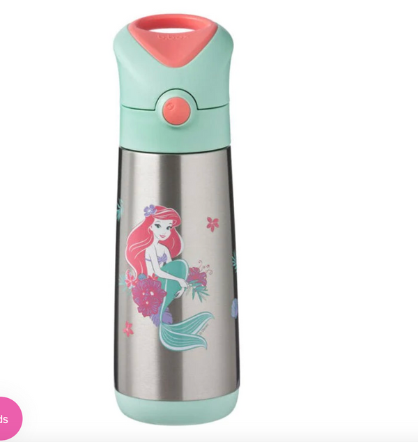 Insulated Drink Bottle 500ml - The Little Mermaid - B Box