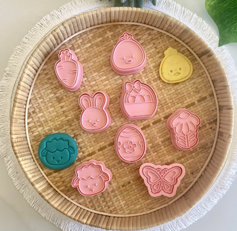 Easter - Cutters & Stamps Set - Wild Dough