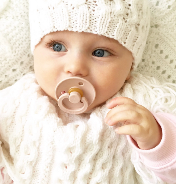 Bibs Dummies - Size Two - Blush- BIBS Denmark