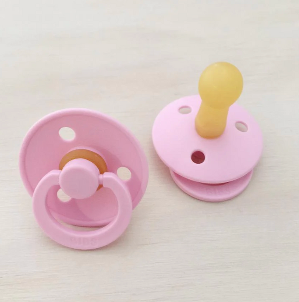 Bibs Dummies - Size One - Baby Pink - BIBS Denmark