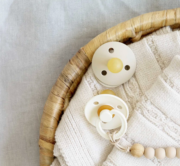 Bibs Dummies - Size Two - Ivory - BIBS Denmark