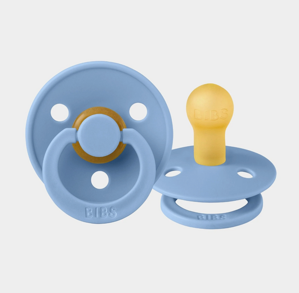 Bibs Dummies - Size Two - Sky Blue - BIBS Denmark